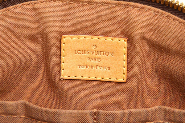 ルイ ヴィトン モノグラム ティボリPM M40143 ブラウン PVC レザー ハンドバッグ レディース LOUIS VUITTON 中古