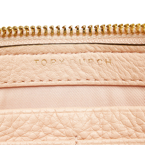 トリーバーチ ピンク レザー ショルダーバッグ レディース Tory Burch 【中古】