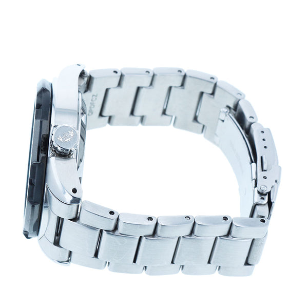 オリエント EL0A-D1-B　CA エムフォース ダークネイビー ブラック ステンレス 腕時計 メンズ ORIENT 自動巻き ネイビー文字盤 【中古】