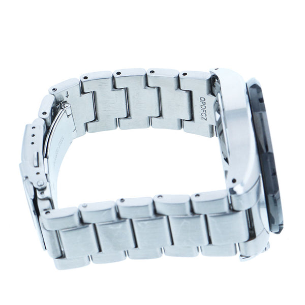 オリエント EL0A-D1-B　CA エムフォース ダークネイビー ブラック ステンレス 腕時計 メンズ ORIENT 自動巻き ネイビー文字盤 【中古】