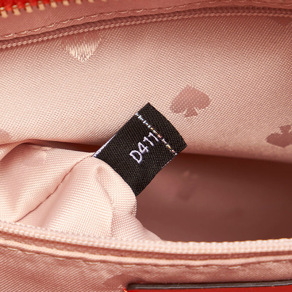 ケイトスペード トートバッグ オレンジ レザー レディース Kate Spade 【中古】