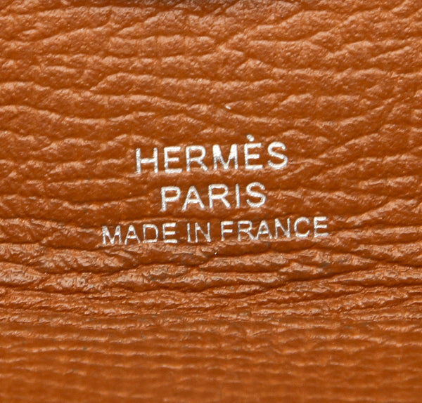 エルメス バスティア キャメル レザー コインケース ユニセックス HERMES C刻印(2018年制)刻印 中古