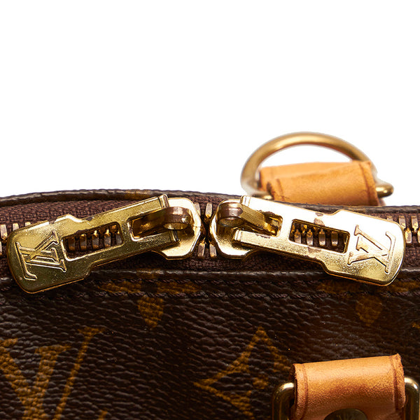 ルイ ヴィトン モノグラム アルマ M51130 ブラウン PVC レザー ハンドバッグ レディース LOUIS VUITTON 【中古】