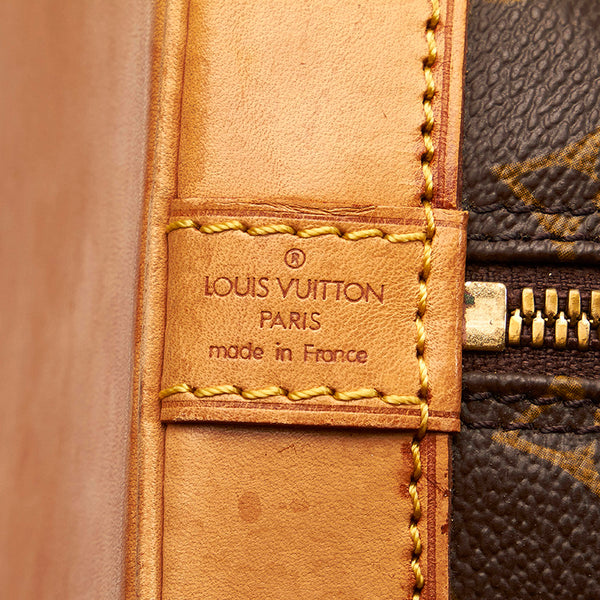 ルイ ヴィトン モノグラム アルマ M51130 ブラウン PVC レザー ハンドバッグ レディース LOUIS VUITTON 【中古】