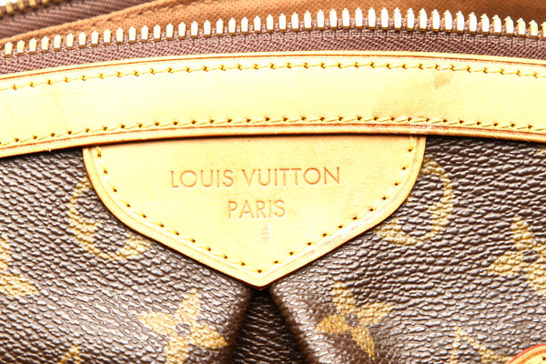 ルイ ヴィトン モノグラム ティヴォリＧＭ M40144 ブラウン PVC レザー ハンドバッグ レディース LOUIS VUITTON 中古