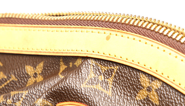 ルイ ヴィトン モノグラム ティヴォリＧＭ M40144 ブラウン PVC レザー ハンドバッグ レディース LOUIS VUITTON 中古