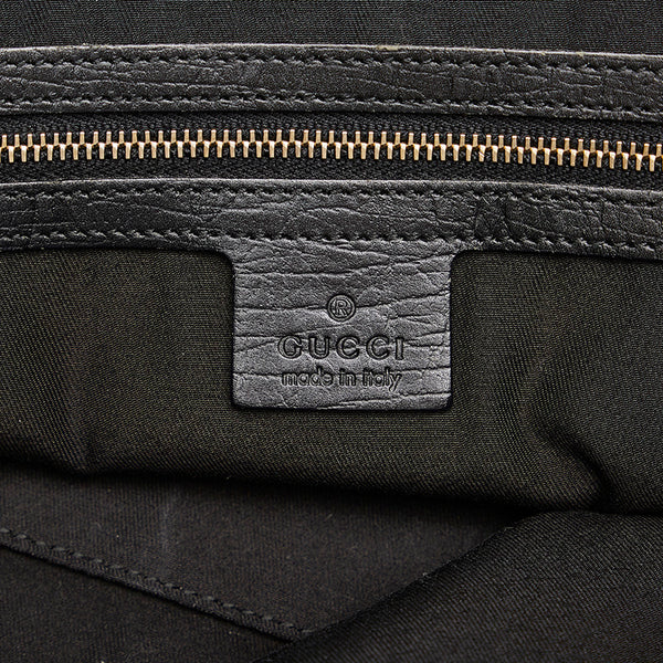 グッチ シェリー 139260 ブラック キャンバス トートバッグ レディース GUCCI 【中古】