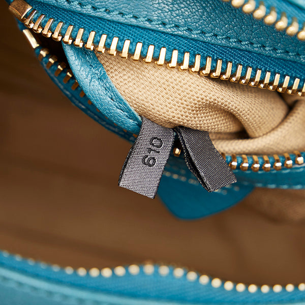 マークジェイコブス ダークグリーン レザー ハンドバッグ ショルダーバッグ2way レディース MARC JACOBS 【中古】