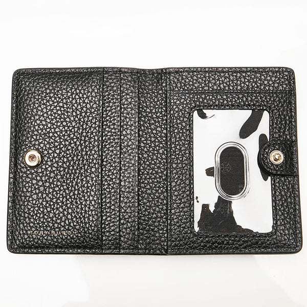 トリーバーチ カードケース 84776 ブラック レザー レディース Tory Burch 【中古】