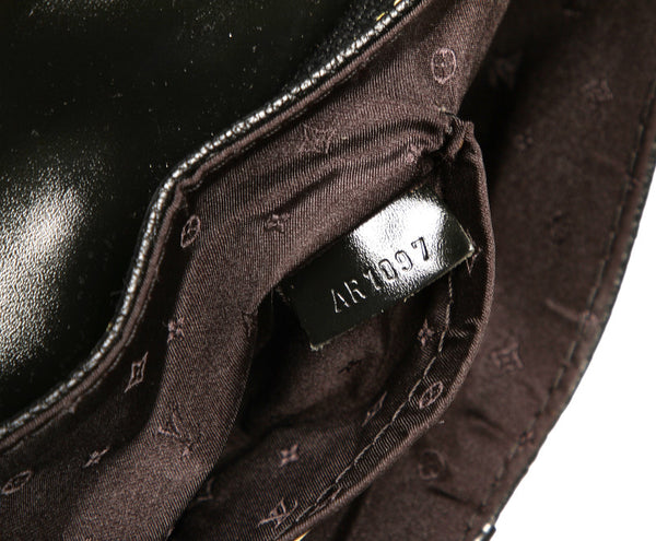 ルイ ヴィトン スハリ プレシュー M91776 ブラック 黒 レザー ハンドバッグ レディース LOUIS VUITTON 中古