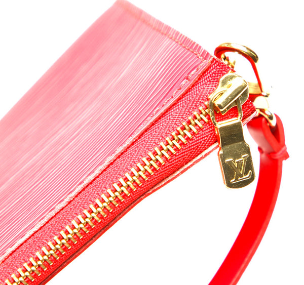 ルイ ヴィトン エピ アクセソワール M5298E レッド レザー アクセサリーポーチ レディース LOUIS VUITTON 中古