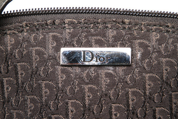 ディオール トロッター ハンドバッグ ブラック 黒 キャンバス ハンドバッグ  Dior 中古