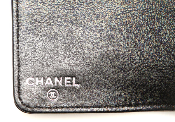 シャネル カメリア ブラック エナメル キーケース レディース CHANEL 中古
