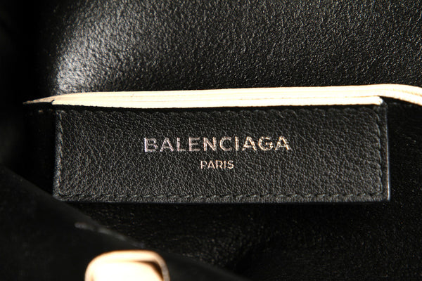 バレンシアガ 489813 ベージュ レザー トートバッグ レディース BALENCIAGA 中古