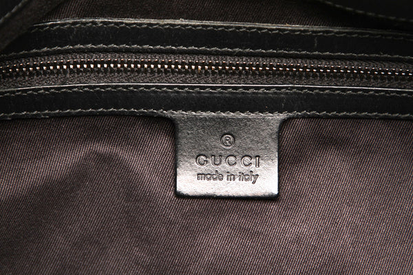 グッチ GGキャンバス ブラック 黒 キャンバス ショルダーバッグ レディース GUCCI 中古