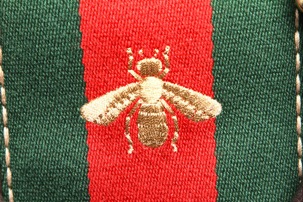 グッチ シェリーライン GGキャンバス 406868 ブラウン 茶 キャンバス ボストンバッグ レディース GUCCI 中古