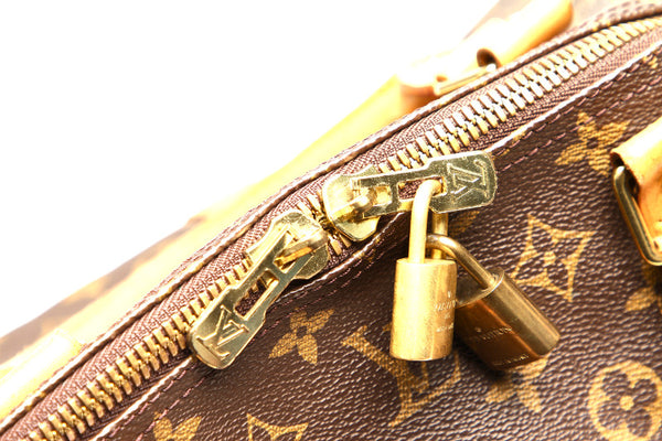 ルイ ヴィトン モノグラム キーポル バンドリエール60 M41412 ブラウン 茶 PVC ボストンバッグ レディース LOUIS VUITTON 中古