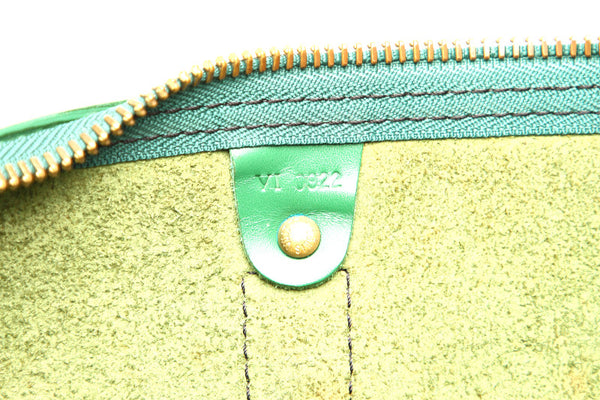 ルイ ヴィトン エピ キーポル50 M42964 グリーン 緑 レザー ボストンバッグ ユニセックス LOUIS VUITTON 中古