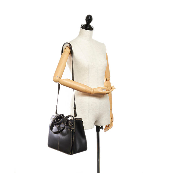 バリー レザー ハンドバッグ　ショルダー　2WAY レディース BALLY 【中古】