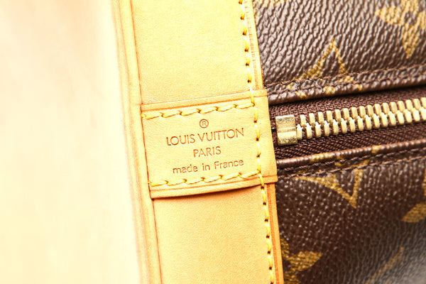 ルイ ヴィトン モノグラム アルマ M53151 ブラウン 茶 PVC レザー ハンドバッグ レディース LOUIS VUITTON 中古