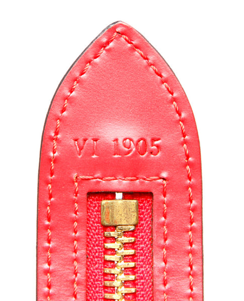 ルイ ヴィトン エピ サンジャック M52337 レッド 赤 レザー ショルダーバッグ レディース LOUIS VUITTON 中古