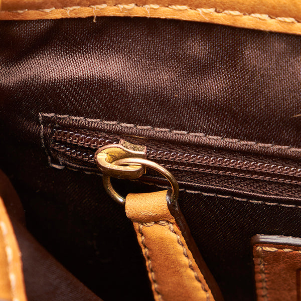 コーチ シグネチャー 11593 キャンバス レザー ショルダーバッグ レディース COACH 【中古】