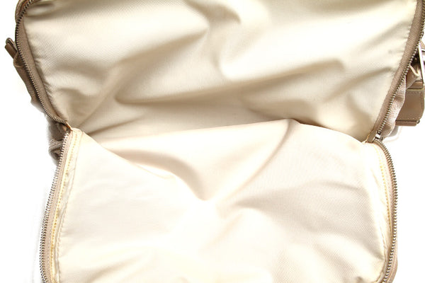 シャネル ニュートラベル ナイロン レザー ショルダーバッグ レディース CHANEL 中古