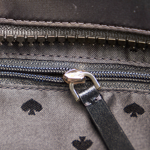 ケイトスペード ハンドバッグ ショルダーバッグ 2WAY ブラック ナイロン レディース Kate Spade 【中古】