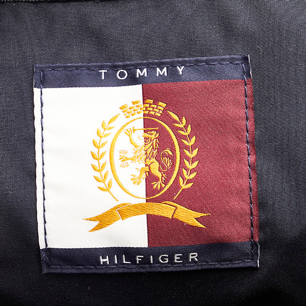 トミーヒルフィガー ネイビー ナイロン リュック バックパック メンズ TOMMY HILFIGER 【中古】