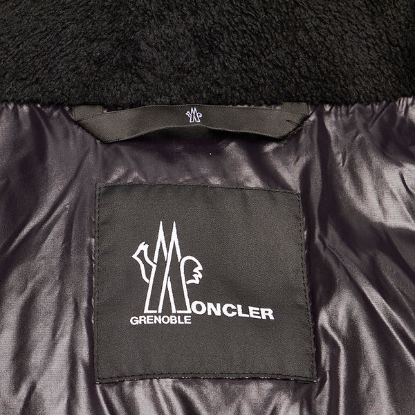 モンクレール グルノーブル 20AW ブラック ナイロン ポリウレタン ダウンジャケット メンズ MONCLER 【中古】