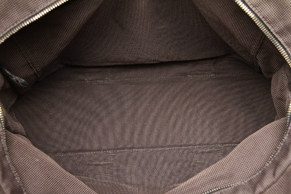 エルメス エールライン グレー キャンバス トートバッグ ユニセックス HERMES 中古