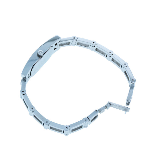 グッチ 3900L シルバー ステンレススチール 腕時計 レディース GUCCI クオーツ シルバー文字盤 【中古】