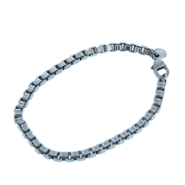 ティファニー SV925 シルバー ベネチアン  ブレスレット レディース TIFFANY&Co. 【中古】