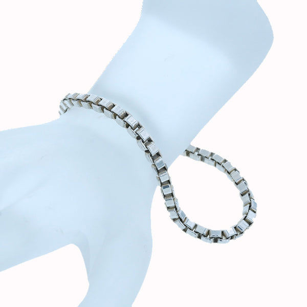 ティファニー SV925 シルバー ベネチアン  ブレスレット レディース TIFFANY&Co. 【中古】