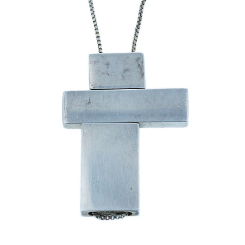 グッチ SV925 シルバー トリプルトップ ネックレス レディース GUCCI 【中古】