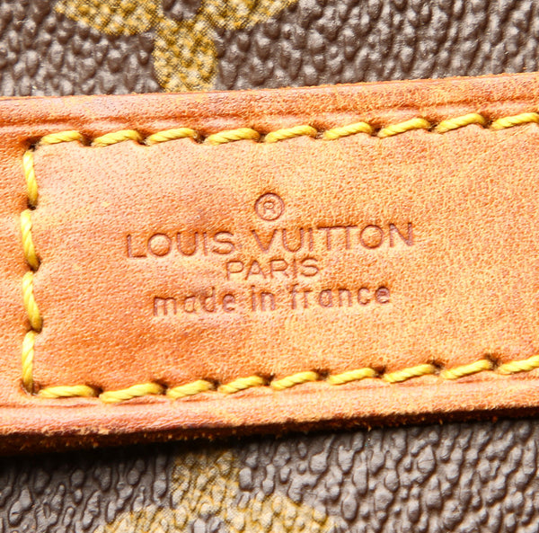ルイ ヴィトン モノグラム キーポル バンドリエール50 M41416 ブラウン 茶 PVC レザー ボストンバッグ ユニセックス LOUIS VUITTON 中古