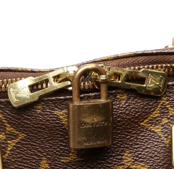ルイ ヴィトン モノグラム アルマ M53150 ブラウン PVC レザー ハンドバッグ レディース LOUIS VUITTON 中古