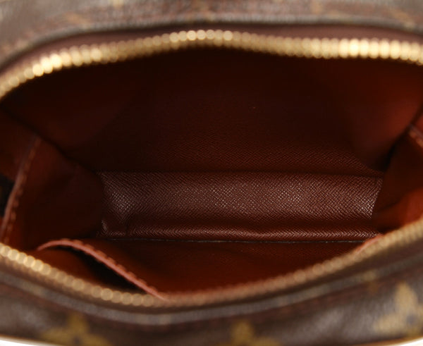 ルイ ヴィトン モノグラム アマゾン M45236 ブラウン PVC レザー 斜め掛け ショルダーバッグ ユニセックス LOUIS VUITTON 中古