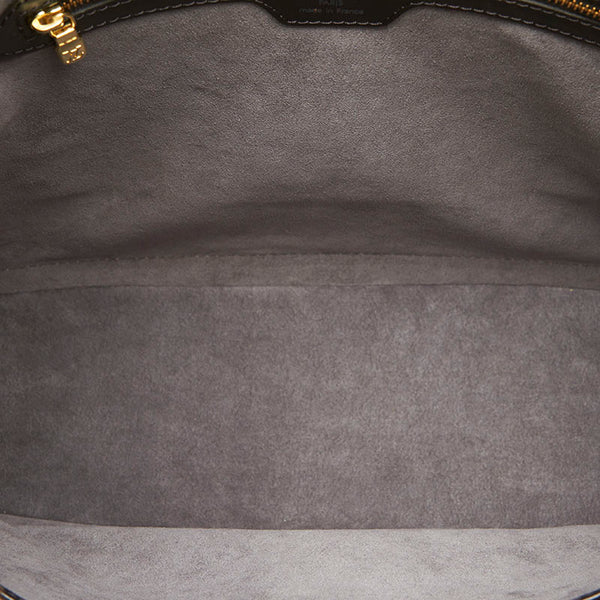 ルイ ヴィトン エピ リュサック M52282 ブラック  レザー ショルダーバッグ レディース LOUIS VUITTON 【中古】