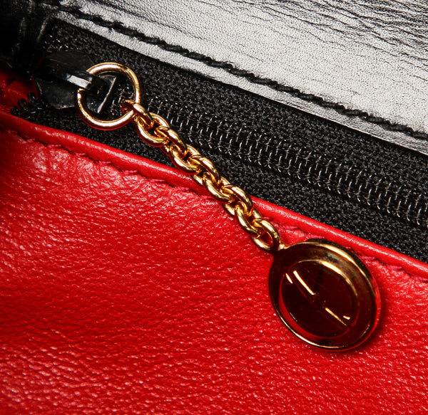 グッチ バンブー 000・1227 ブラック 黒 レザー ハンドバッグ ショルダーバッグ 2WAY レディース GUCCI 中古