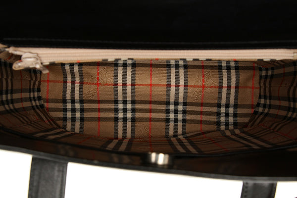 バーバリー レザー ハンドバッグ レディース BURBERRY 中古