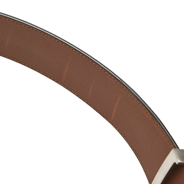 ルイ ヴィトン モノグラム イリュージョン サンチュール LV イニシアル 40MM ピラミッド M9346 ブラック レザー ベルト メンズ LOUIS VUITTON 【中古】