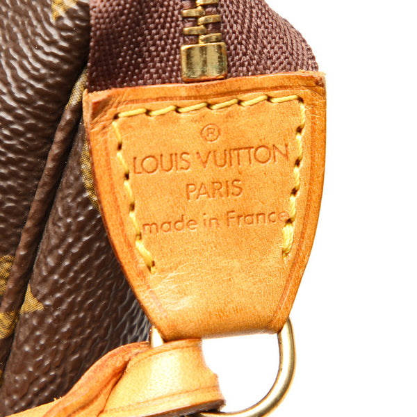 ルイ ヴィトン アクセソワール M51980 ブラウン 茶 PVC レザー ショルダーバッグ レディース LOUIS VUITTON 中古