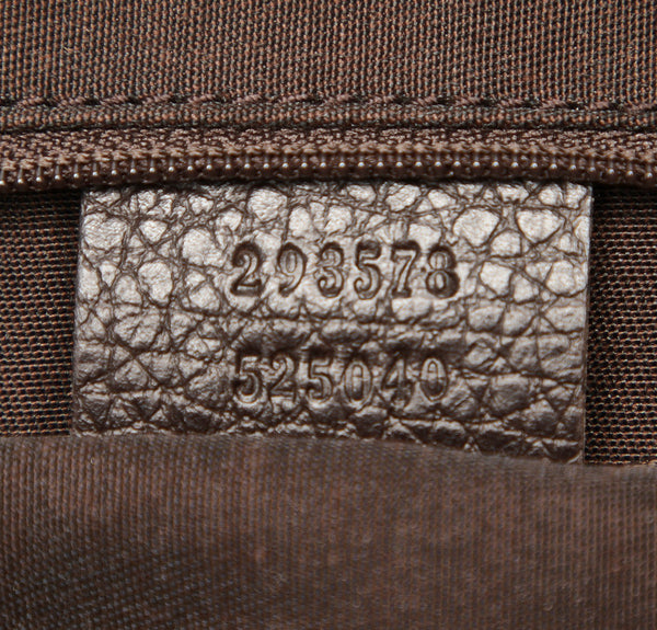 グッチ GGキャンバス ブラウン キャンバス レザー トートバッグ レディース GUCCI 中古