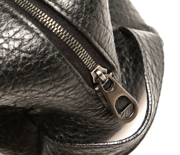 ボッテガヴェネタ ブラック レザー セカンドバッグ メンズ BOTTEGAVENETA 中古