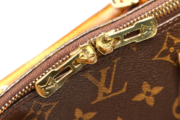 ルイ ヴィトン モノグラム アルマ M51130 ブラウン PVC レザー ハンドバッグ レディース LOUIS VUITTON 中古