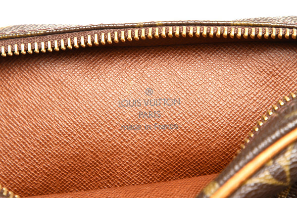 ルイ ヴィトン モノグラム アマゾン M45236 ブラウン PVC レザー 斜め掛け ショルダーバッグ ユニセックス LOUIS VUITTON 中古