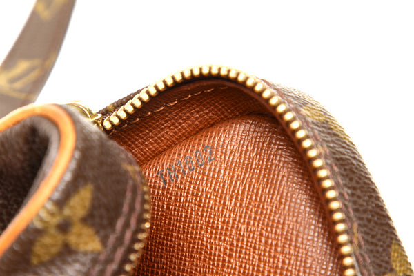 ルイ ヴィトン モノグラム アマゾン M45236 ブラウン PVC レザー 斜め掛け ショルダーバッグ ユニセックス LOUIS VUITTON 中古