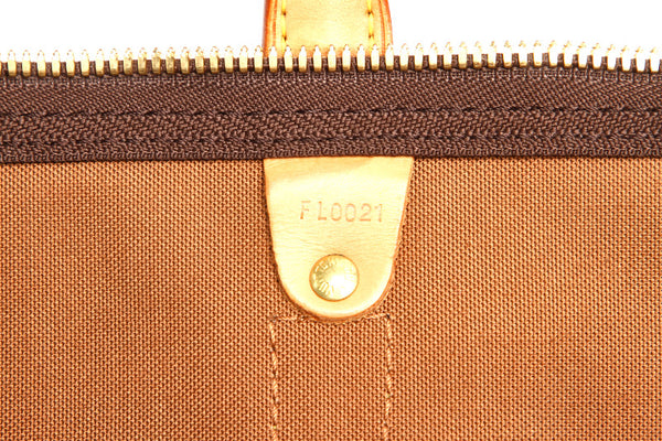 ルイ ヴィトン モノグラム キーポル45 M41428 ブラウン PVC レザー ボストンバッグ レディース LOUIS VUITTON 中古