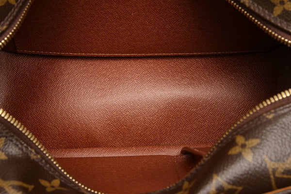 ルイ ヴィトン モノグラム シテ MM M51182 ブラウン PVC レザー 肩掛け ショルダーバッグ レディース LOUIS VUITTON 中古